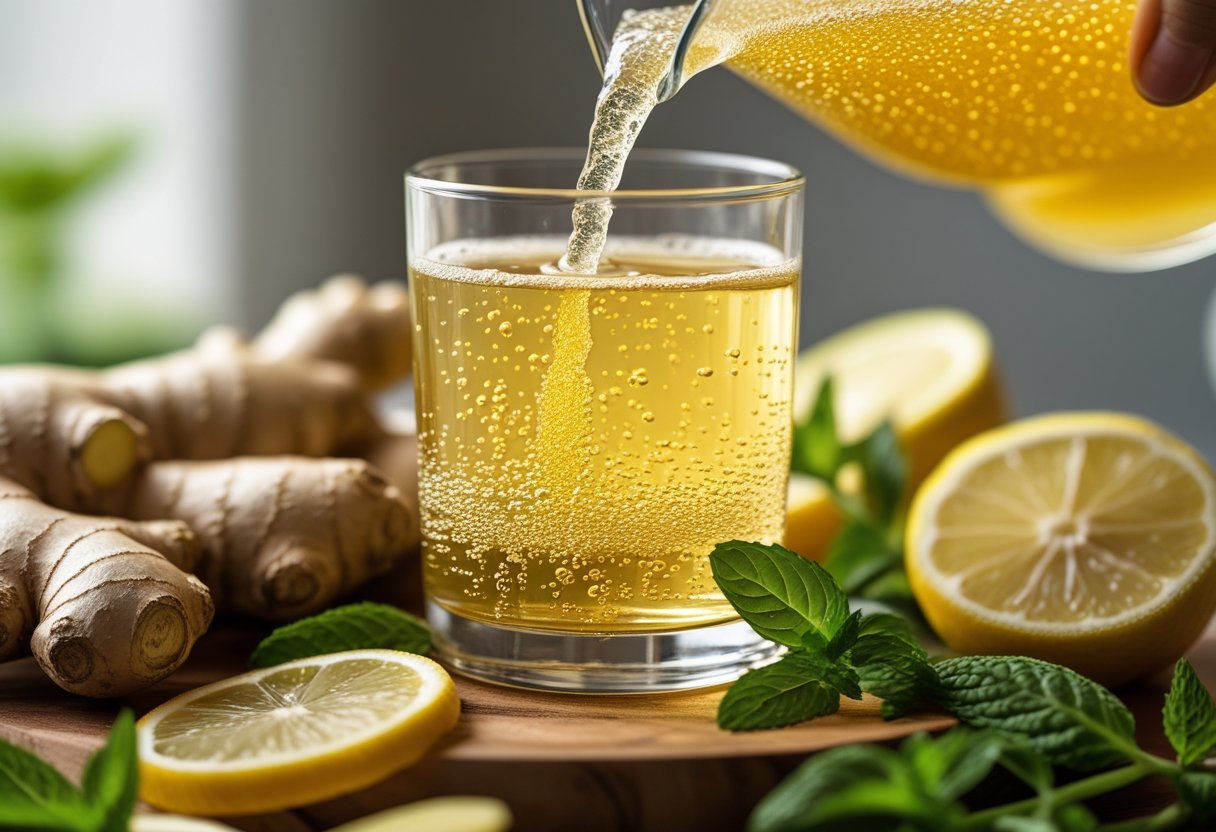 kombucha_einschenken